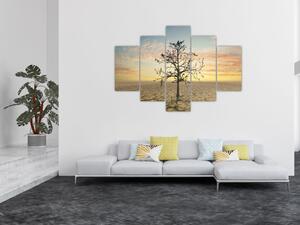Obraz - Strom na púšti (150x105 cm)