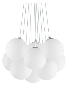Ideal Lux - Závesný luster s lankom MAPA 11xE14/40W/230V pr. 58 cm biela