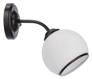 Čierno-biele nástenné svietidlo Marinen – Candellux Lighting