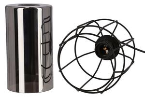 Luster na lanku JONERA 1xE27/40W/230V čierna