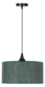 Luster na lanku PATTI 1xE27/60W/230V pr. 30 cm zelená