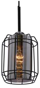 Luster na lanku JONERA 1xE27/40W/230V čierna