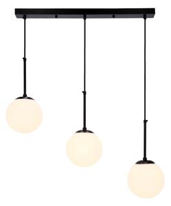 Luster na lanku POMPEI 3xE27/40W/230V čierna