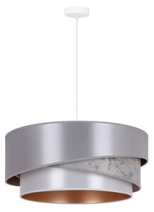 Duolla - Luster na lanku KOBO 1xE27/15W/230V pr. 45 cm strieborná/zlatá