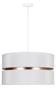 Duolla - Luster na lanku DUO 1xE27/15W/230V pr. 40 cm biela/zlatá