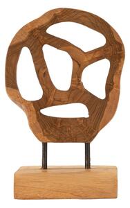 Drevená soška (výška 27 cm) Lubang – Mauro Ferretti
