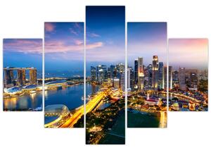 Obraz - Singapur, Ázia (150x105 cm)