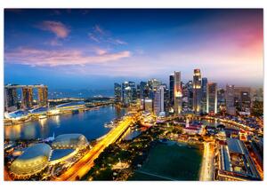 Obraz - Singapur, Ázia (90x60 cm)