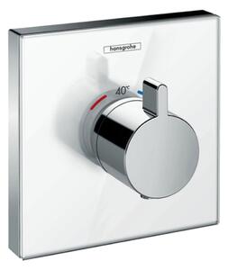 Hansgrohe ShowerSelect Glass, termostat HighFlow pod omietku, biela/chrómová, HAN-15734400