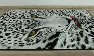 Koberec Rainbow 11122/190 leopard sivý / čierny