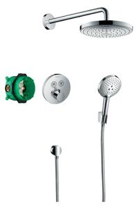 Hansgrohe Raindance Select S, sprchový systém pod omietku s termostatom ShowerSelect S, chrómová, HAN-27297000