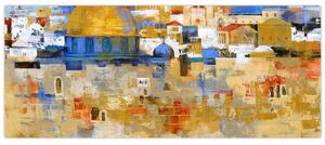 Obraz - Múr nárekov, Jeruzalem, Izrael (120x50 cm)