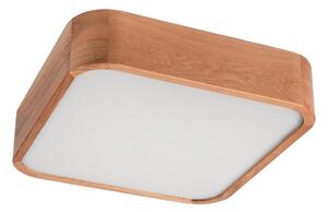 Stropné svietidlo OAK SQUARE 2xE27/15W/230V 35x35 cm dub