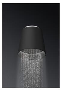 Alpi Fred - hlavová sprcha 218 mm, s LED osvetlením, komplet, čierna FDP02 CR NE