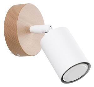 Sollux SL.1285 - Nástenné bodové svietidlo VERDO 1xGU10/10W/230V biela