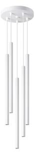 Sollux SL.1175 - Luster na lanku PASTELO 5xG9/8W/230V biela