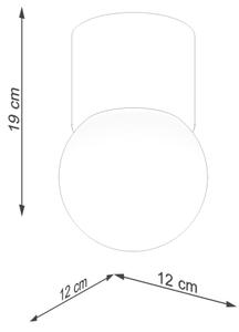 Sollux SL.1190 - Bodové svietidlo BOOMO 1xG9/8W/230V