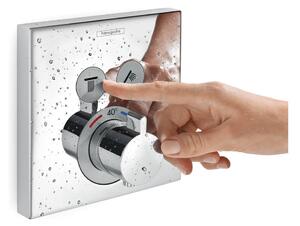 Hansgrohe ShowerSelect - Termostat pod omietku pre 2 spotrebiče, leštený vzhľad zlata 15763990