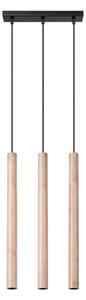 Sollux SL.1267 - Luster na lanku PASTELO 3xG9/8W/230V drevo