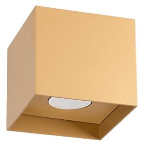 Sollux SL.1279 - Bodové svietidlo HATI 1xGU10/10W/230V zlatá