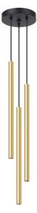 Sollux SL.1197 - Luster na lanku PASTELO 3xG9/8W/230V zlatá