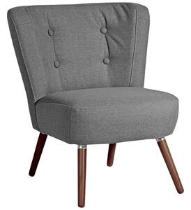KRESLO, textil, antracitová Max Winzer - Kreslá, Online Only