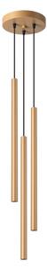Sollux SL.1172 - Luster na lanku PASTELO 3xG9/8W/230V zlatá