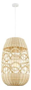 Luster na lanku ARONA 1xG9/9W/230V pr. 40 cm ratan