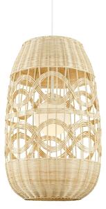 Luster na lanku ARONA 1xG9/9W/230V pr. 40 cm ratan