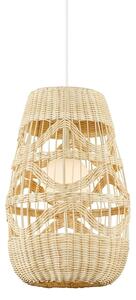 Luster na lanku ARONA 1xG9/9W/230V pr. 25 cm ratan