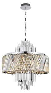 Luster na reťazi MARGOT 9xE14/40W/230V chróm