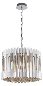 Krištáľový luster na reťazi RITZ 7xE14/40W/230V chróm