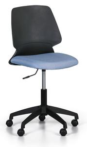 Kancelárska stolička CROOK 1+1 ZADARMO, modrá