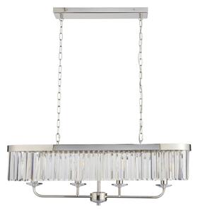 Endon 109058 - Závesný luster na reťazi 4xE14/6W/230V lesklý chróm