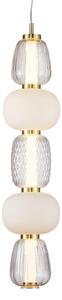 LED Luster na lanku CARO LED/40W/230V zlatá