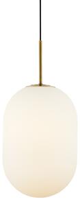 Luster na lanku ALIAS 1xE14/40W/230V pr. 24 cm zlatá