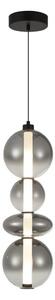 LED Luster na lanku DAPHNE LED/36W/230V šedá