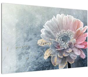 Obraz - Zimný kvet (90x60 cm)