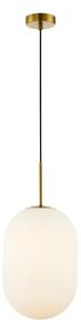 Luster na lanku ALIAS 1xE14/40W/230V pr. 24 cm zlatá