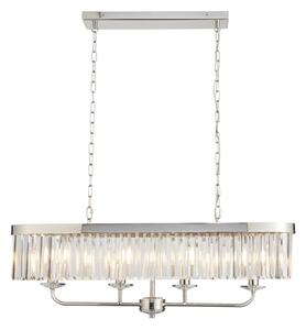 Endon 109058 - Závesný luster na reťazi 4xE14/6W/230V lesklý chróm