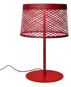 Stolná LED lampa Foscarini Twiggy Grid XL, karmínovo červená