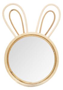 Atmosphera for Kids Detské bambusové zrkadlo králik 24 x 38 cm