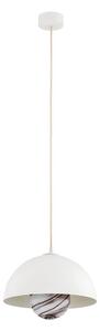 Argon 8443 - Luster na lanku PIAVA 1xE14/7W/230V alabaster biela