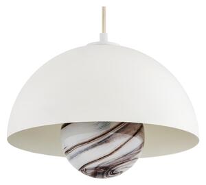 Argon 8443 - Luster na lanku PIAVA 1xE14/7W/230V alabaster biela