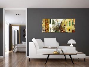 Obraz - Ulička v Benátkach (120x50 cm)