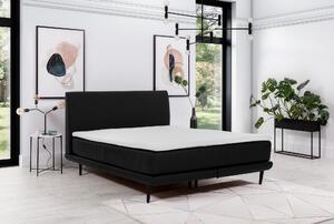 Drevko Čalúnená posteľ Asteria - Soft 11 - 140 x 200 cm, Čierna