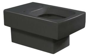 Duravit Vero - Závesné WC 370x545 mm, čierna 2217090864