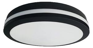 LED Vonkajšie stropné svietidlo MARLON LED/12W/230V 4000K IP54 čierna