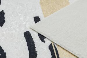 Kusový koberec Abstrakt smotanovobiely 120x170cm