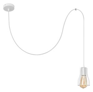 Luster na lanku TUBE 1xE27/15W/230V biela